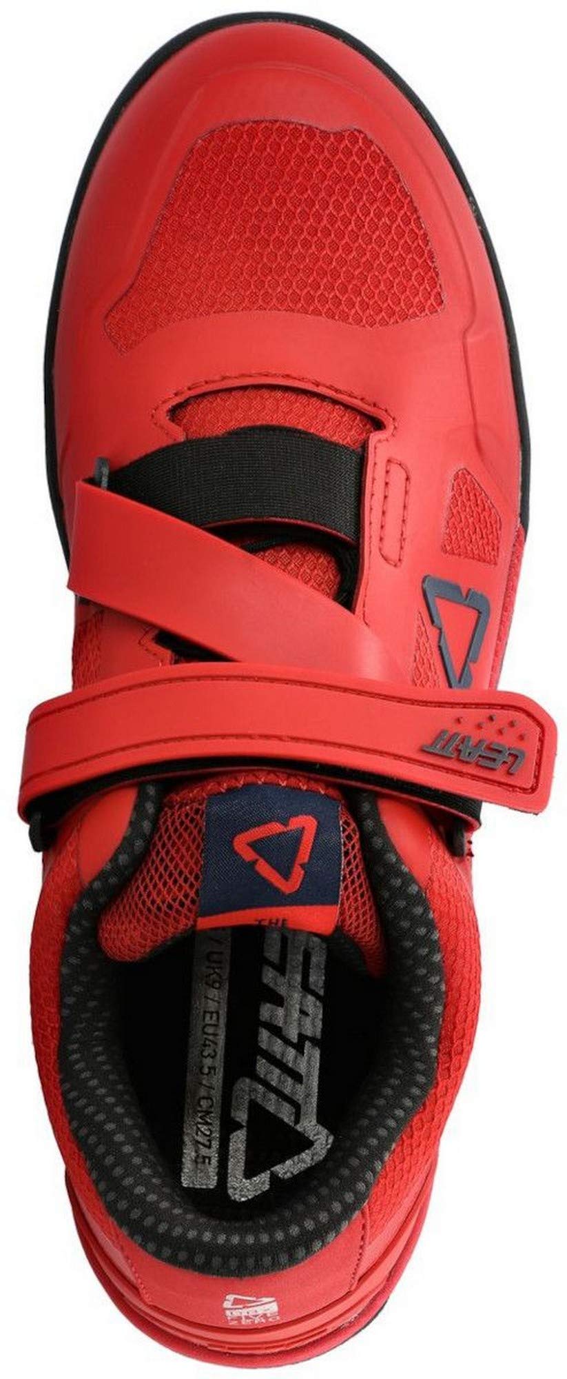 Leatt, Zapato 5.0 Clip, Us6/Uk5.5/Eu38.5/Cm 24, Chilli Unisex Adulto, Rojo, 38.5 EU