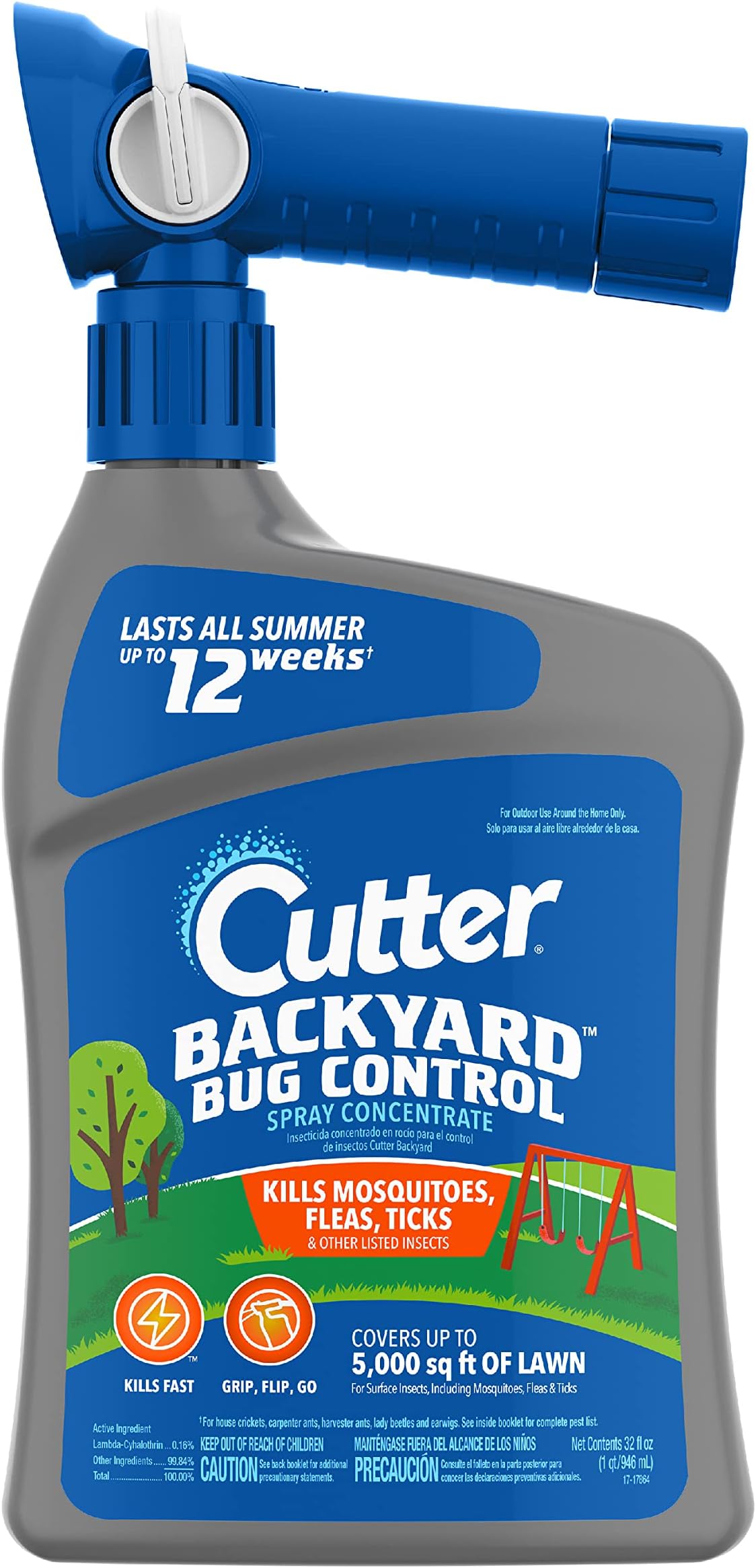 Cutter Backyard Bug Control Outdoor Fogger, Kills