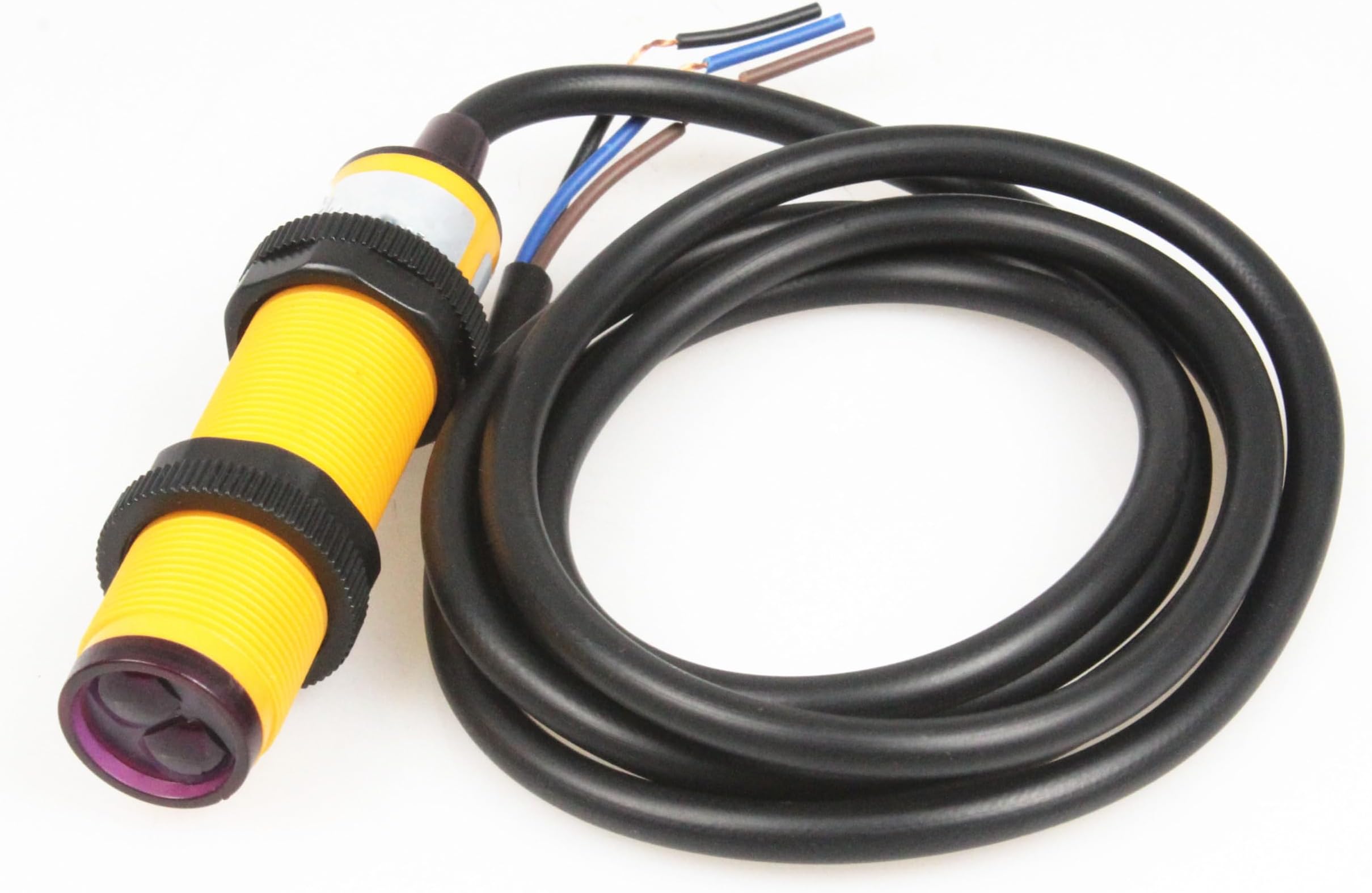 E3F-DS10B2 Proximity Switch Photoelectric Sensor 10cm Detection Distance Diffuse Reflection Infrared Sensor DC 6-36V 3-Wire NPN NC