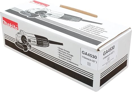 Mini Esmeriladora 4.1/2 720W 11000Rpm 5/8-11 Makita Ga4530 : Amazon.com.mx:  Herramientas y Mejoras del Hogar