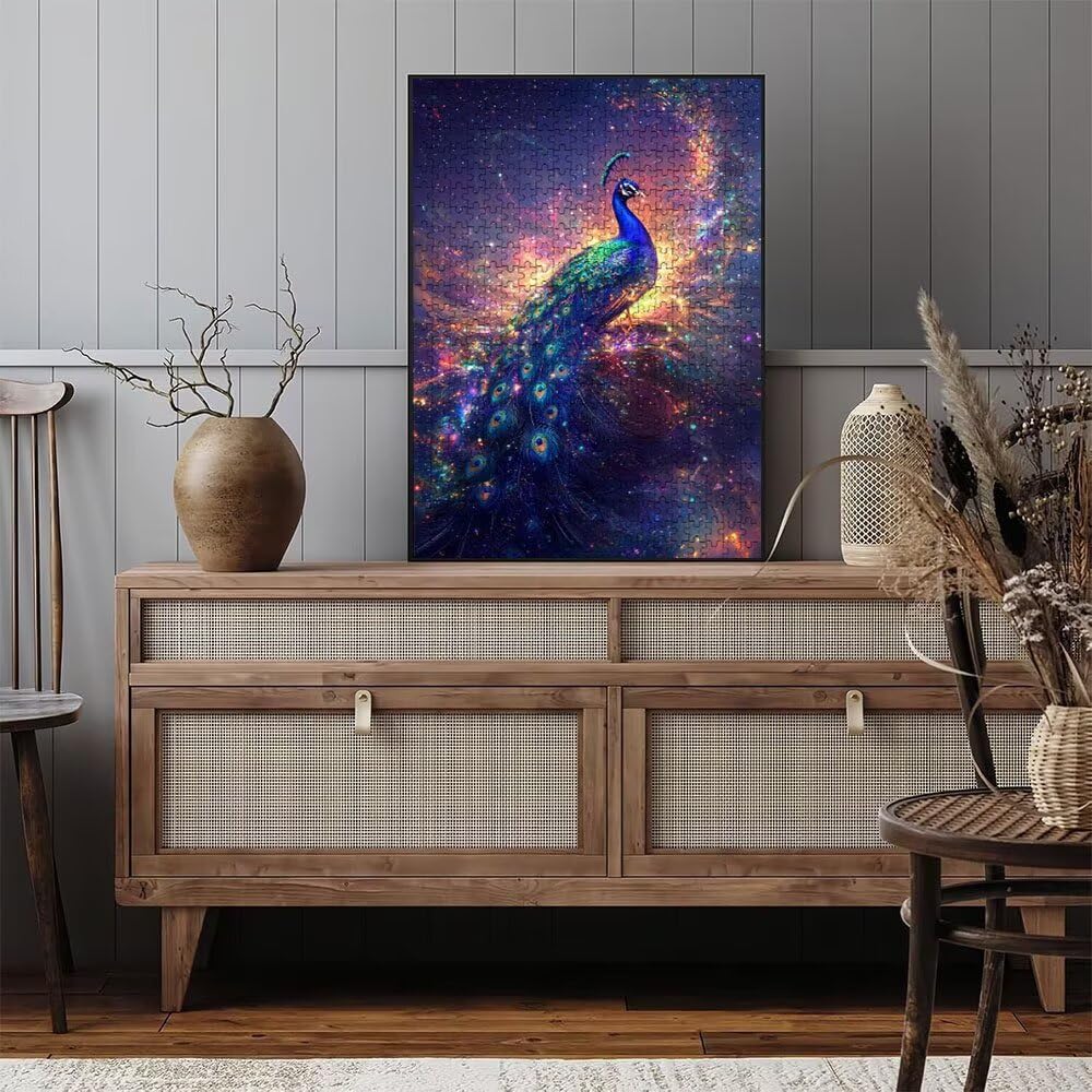 Puzzle 6000 Pezzi, Peacock Sogno 3D Puzzle per Adulti Impegnativo, Educa Puzzles Artistico, Divertente E Stimolante Puzzles Decorativo per La Famiglia, Regalo e Decorazione Pareti DX0YL6-695