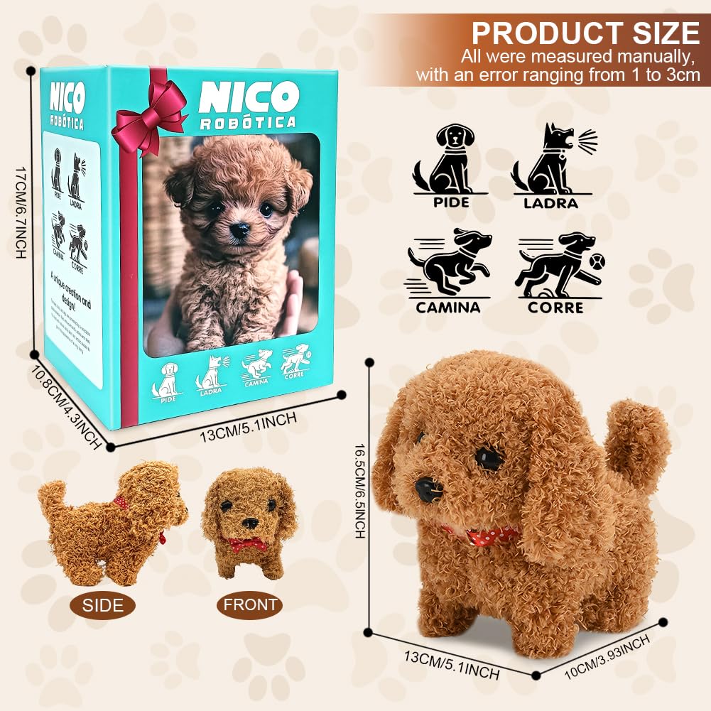 EduPlayte 2026 New Robot Dog That Acts Like a Real Puppy, My Realistic Action Puppy, Realistic Robot Puppy, for Boys & Girls - Image 2