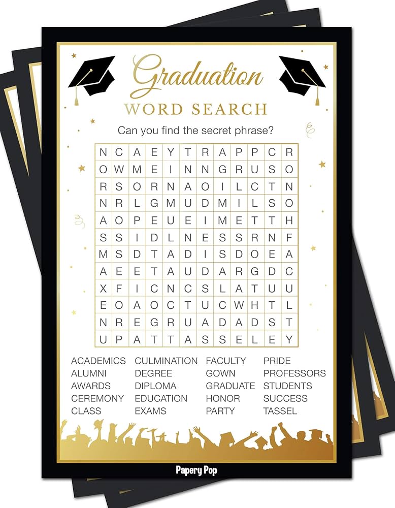 2019-2020-graduation-party-word-search-game-cards-50-pack-graduation-party-games-ideas-activities-supplies-grad-celebration-high-school-or-college-amazon-sg-toys for Free Printable Graduation Word Search 2019-2020 Graduation Party Word Search Game Cards (50 Pack) - Graduation Party Games Ideas Activities Supplies - Grad Celebration - High School or College : Amazon.sg: Toys for Free Printable Graduation Word Search