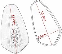 Vista 5 de HEINMO Espejo retrovisor ajustable para motocicleta, espejos convexos de aluminio para Yamaha XMAX 250 300 400 2017-2022 2023 (blanco)
