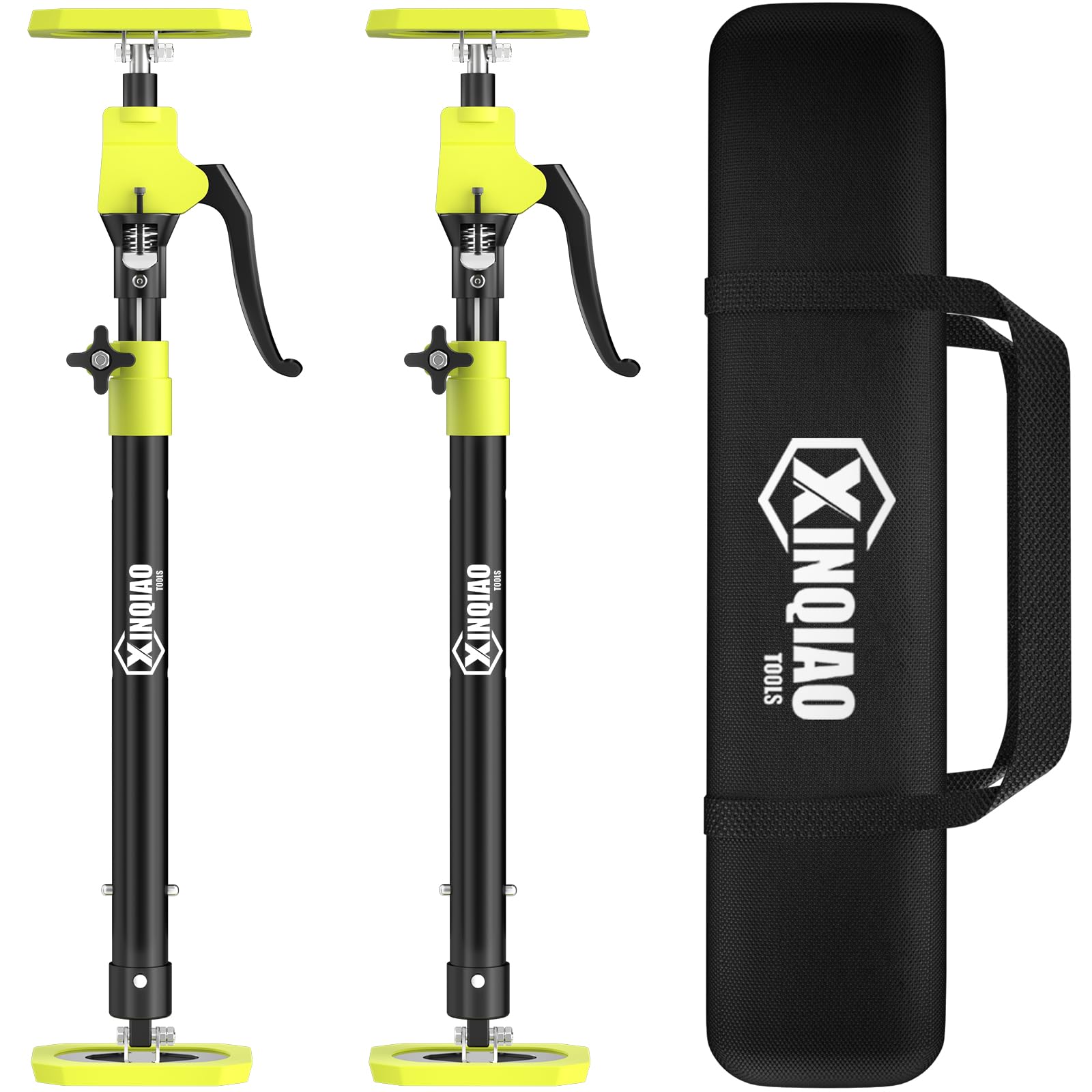 XINQIAO Cabinet Jacks for Installing Cabinets, Heavy Duty Third Hand Tool Adjustable Support Pole & Drywall Lifts from 49.2 in to 114.2 in, 2 PCS — Amazon image 13