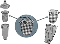 Vista 2 de Intex 25005 Pieza de repuesto de bolsa de residuos al vacío con anillo para kit de mantenimiento 28003
