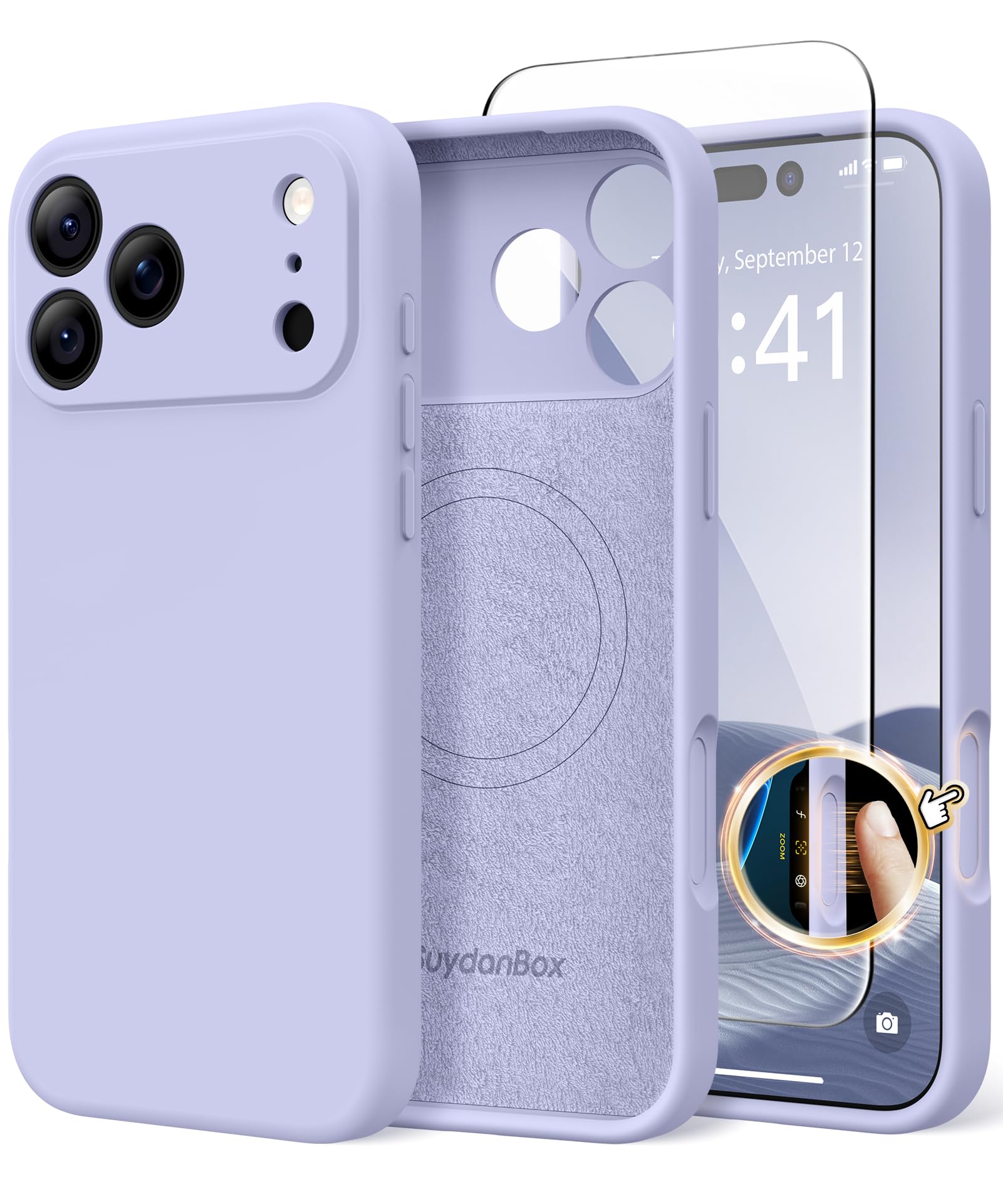 Magnetic for iPhone 18 Pro Max/iPhone 17 Pro Max Case Silicone