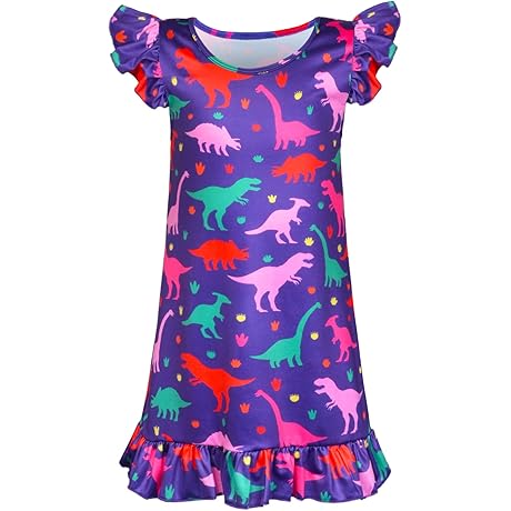 Enchanting Nightgowns for the Tiniest Dinosaur Enthusiasts