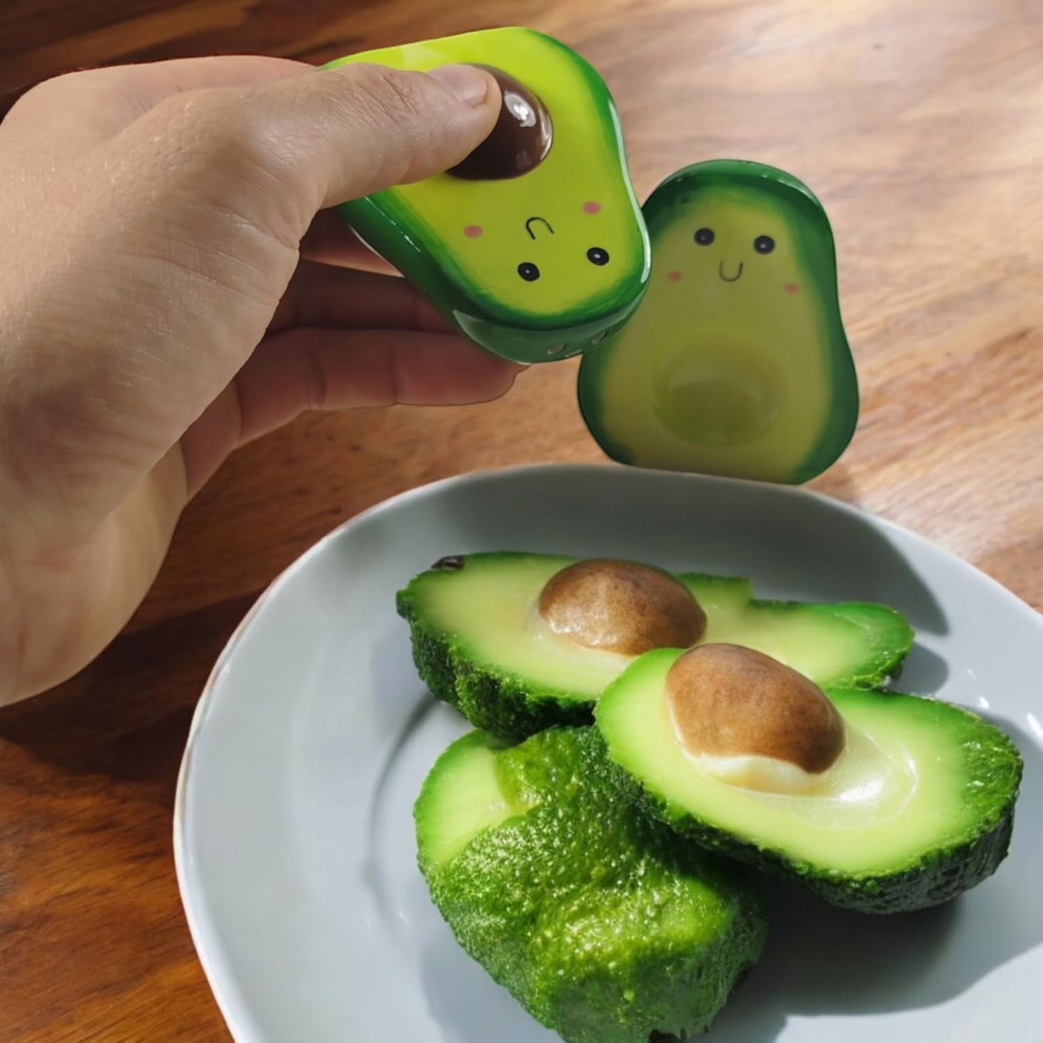 Puckator Ensemble Saliére & Poivriére - Avocat Marca