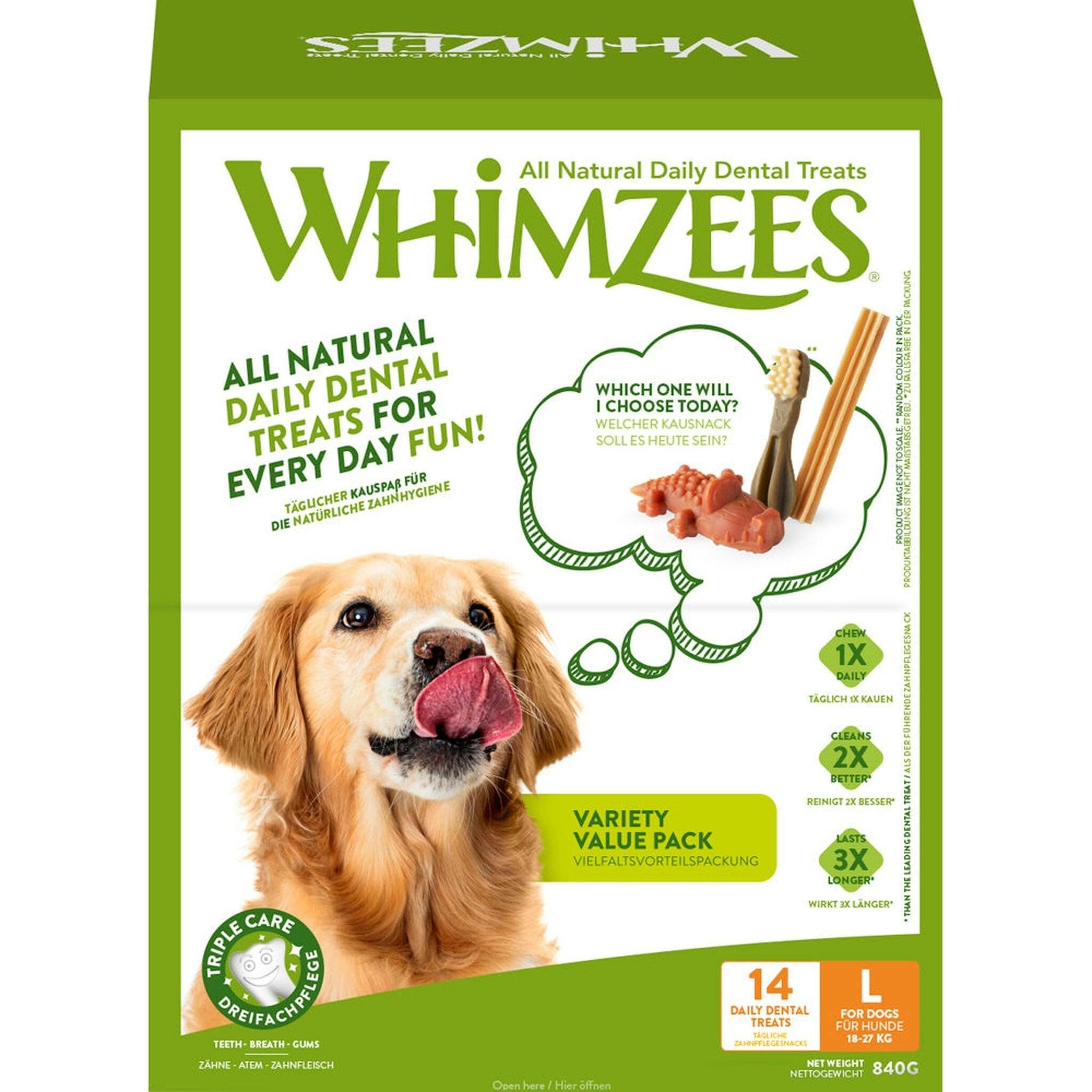 B&Q - WHIMZEES® Whimzees Variety Value Box Large 14Pk