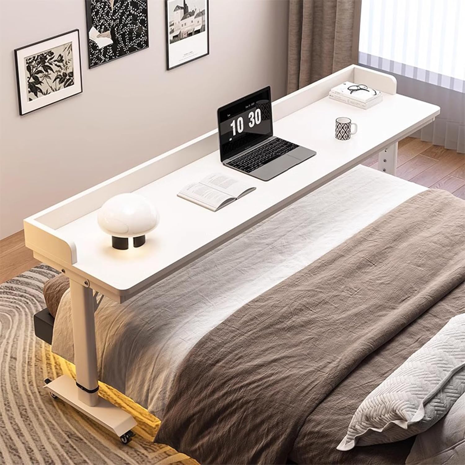 DualFlex Overbed Table with Double Tray