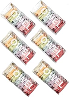 فوط مضغوطة فاخرة من ميك مانجني، فوط وجه قطنية للاستعمال مرة واحدة، فوط وجه محمولة للتخييم أو السفر (6 مجموعات)