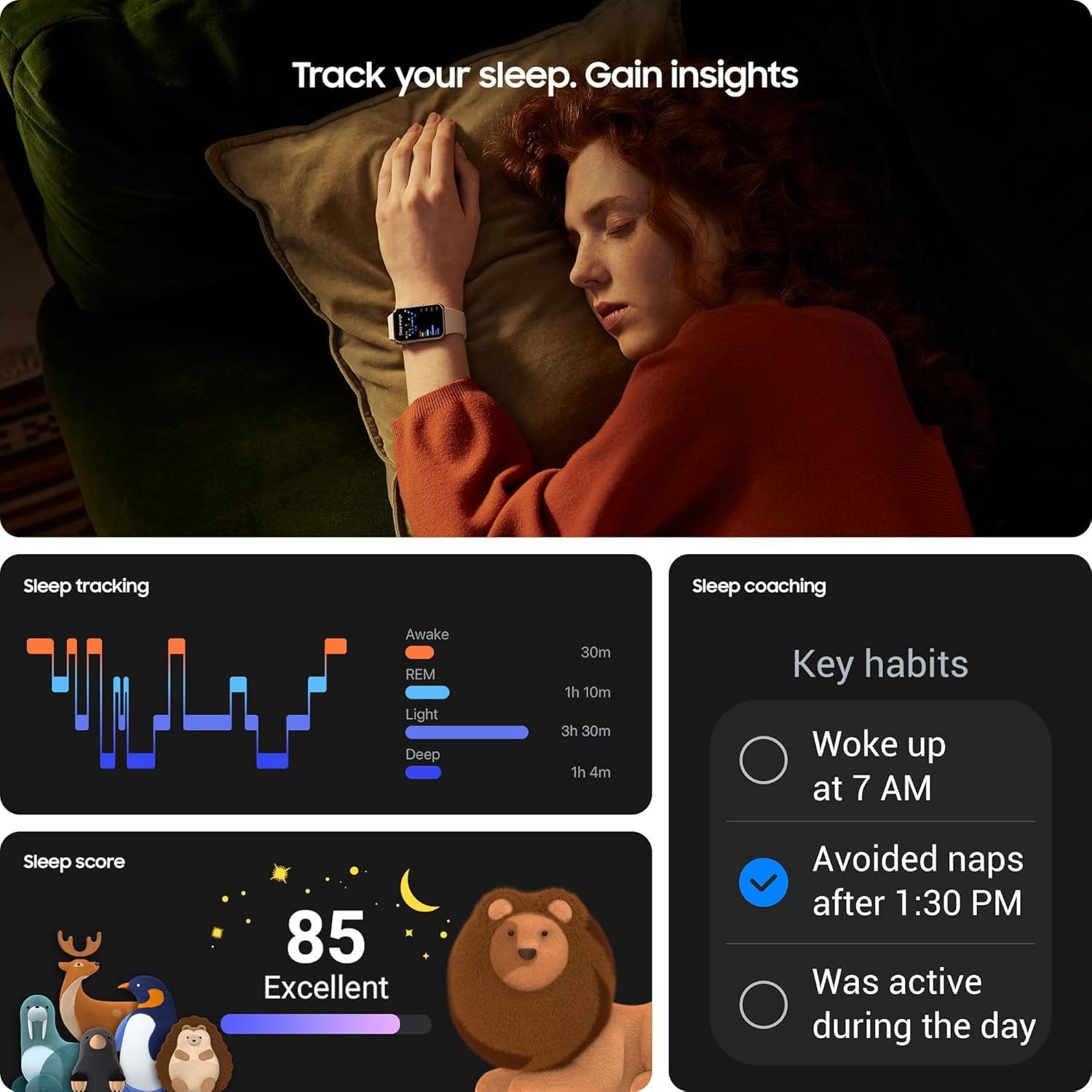 Samsung Galaxy Fit3 Silber (Silber) SM-R390