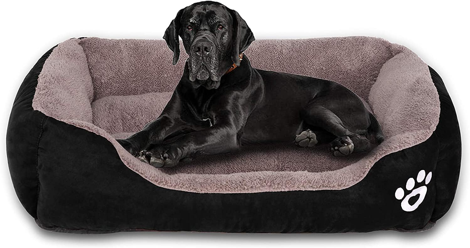 GoFirst Dog Beds for Large Dogs, Washable Large Pet Sofa Firm Breathable Soft Couch Orthopedic
