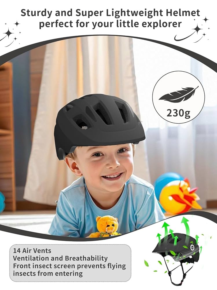 「S20」120 22メンテ付きジュニア　子供　セット Amazon.com : XJD Toddler Helmet Kids Bike Helmet Baby Multi