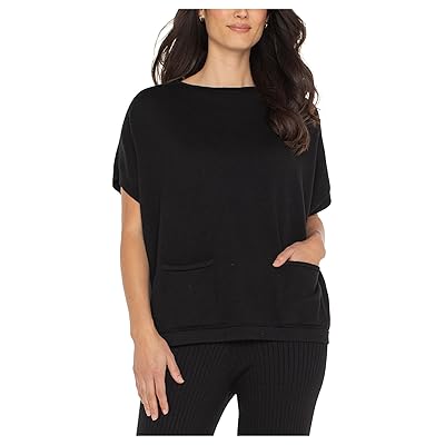 Liverpool Los Angeles 1/2 Sleeve Boat Neck Dolman Sweater Women