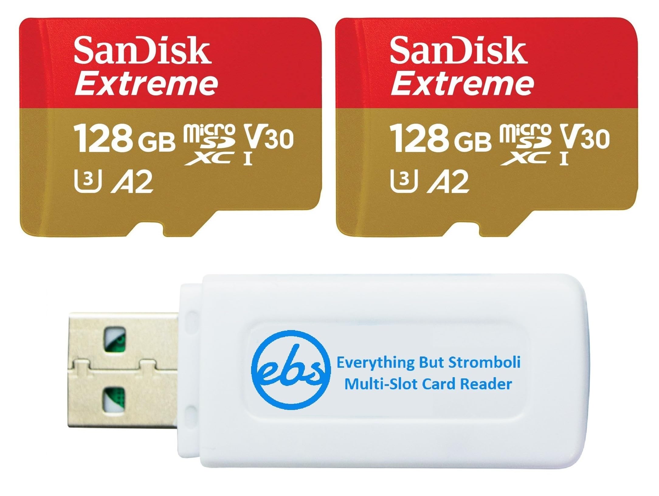 SanDisk MicroSDXC 128GB UHS-I Extreme - Tarjeta de memoria SDSQXAA