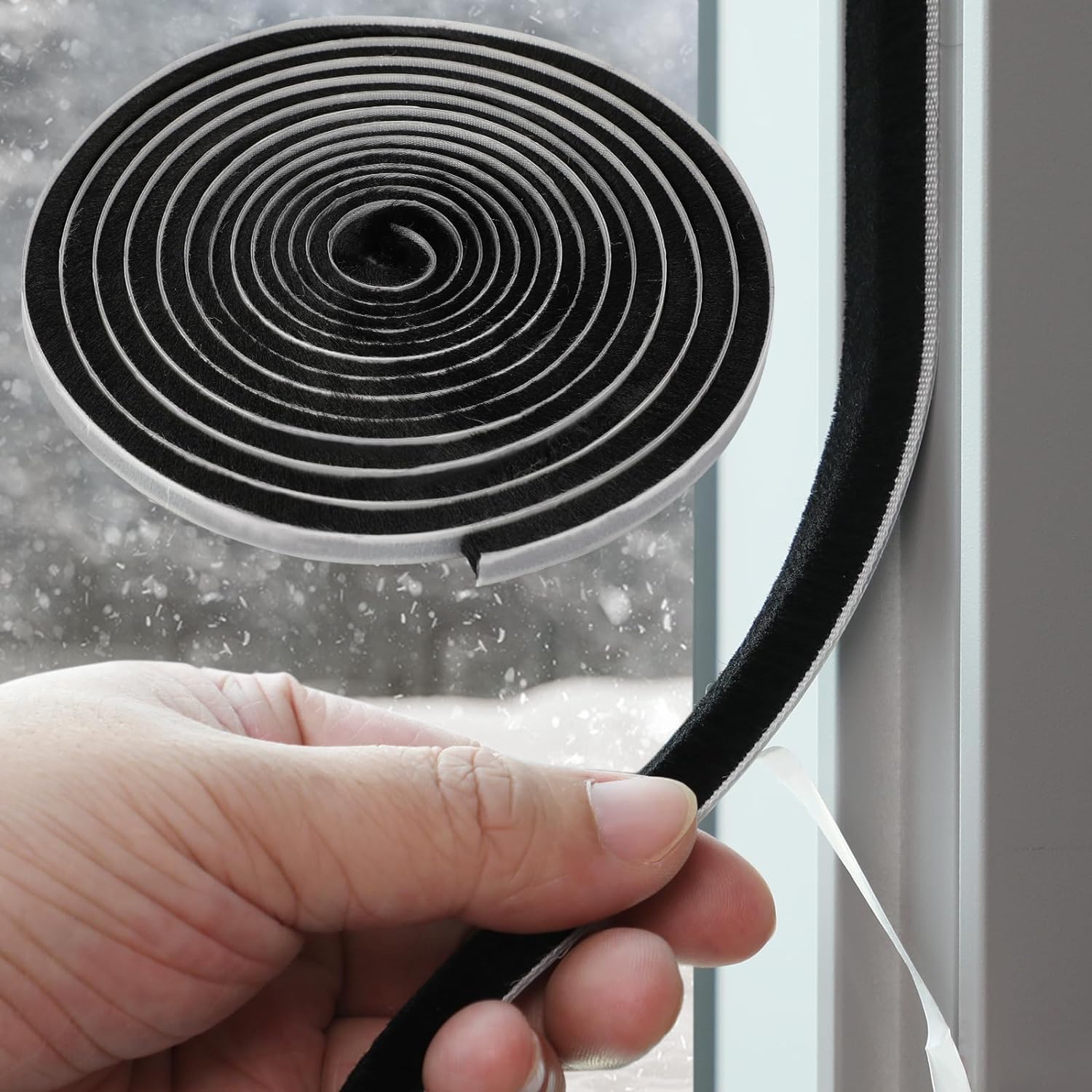 Brienstripe Door Draft Stopper Seal Stripping for Sliding Windows Exterior Doors Frame Side, Windows Door Seal Strip, Pile Self Adhesive Seal Strip Soundproof.(10Meter) (Brown) (B0D4MFVYZG) Amazon Price History, Amazon Price Tracker