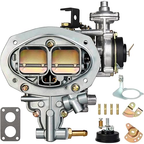 2-Barrel Carburetor for Weber DFEV 32/36 with Electrical Choke – Fits VW Bug, Dodge Arrow, Caravan, Challenger, Mazda B2600, and Fiat 124/131