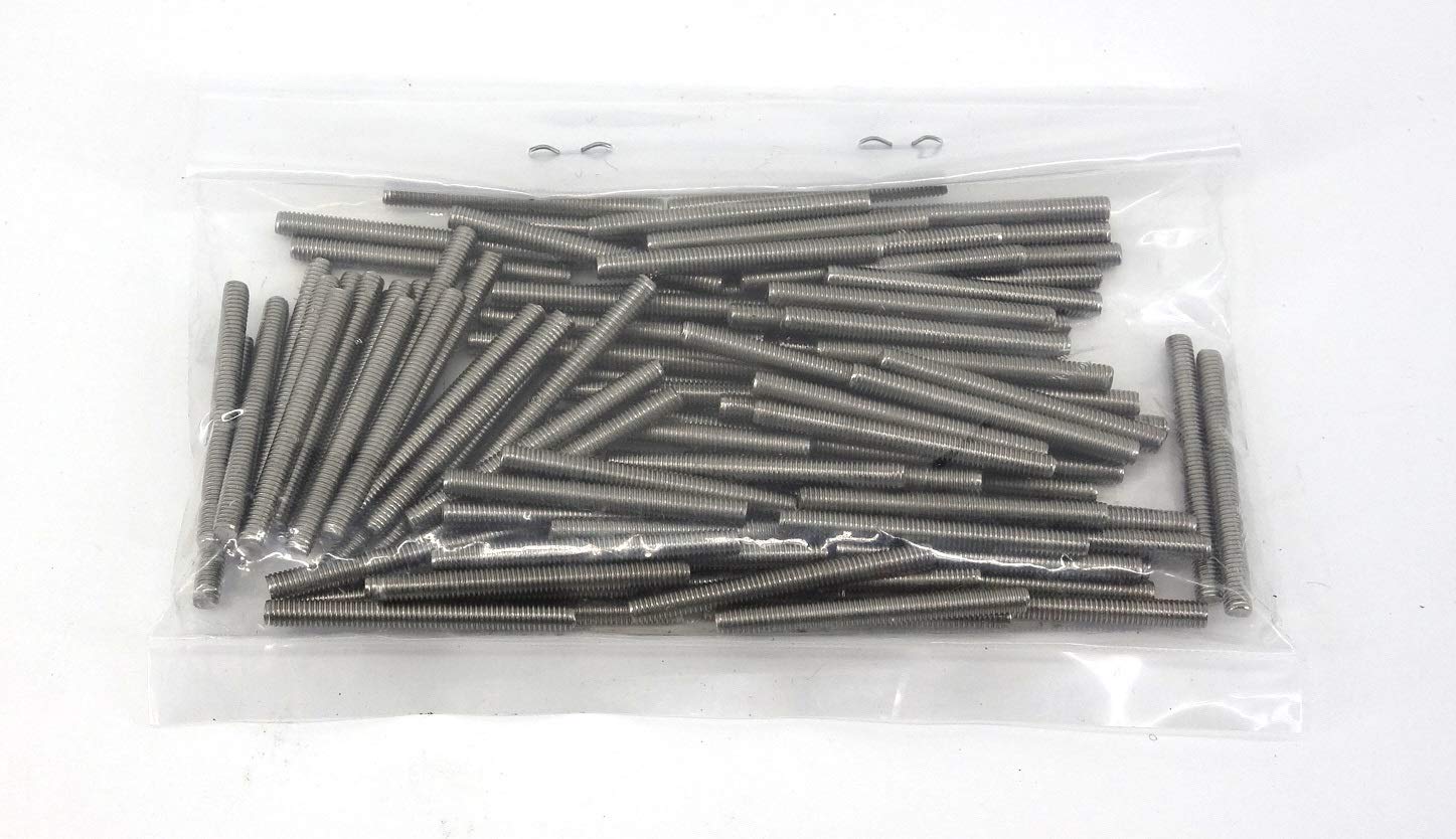 Amazon.co.jp: 神鋼鋼線工業 ステンレス全ネジ注入ピン 5X40MM (100 