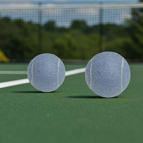 Miniatura 4 de URBEST Pelota de tenis, 12 paquetes de pelotas de tenis de entrenamiento, pelotas de práctica para jugadores novatos, pelotas de juego para perros