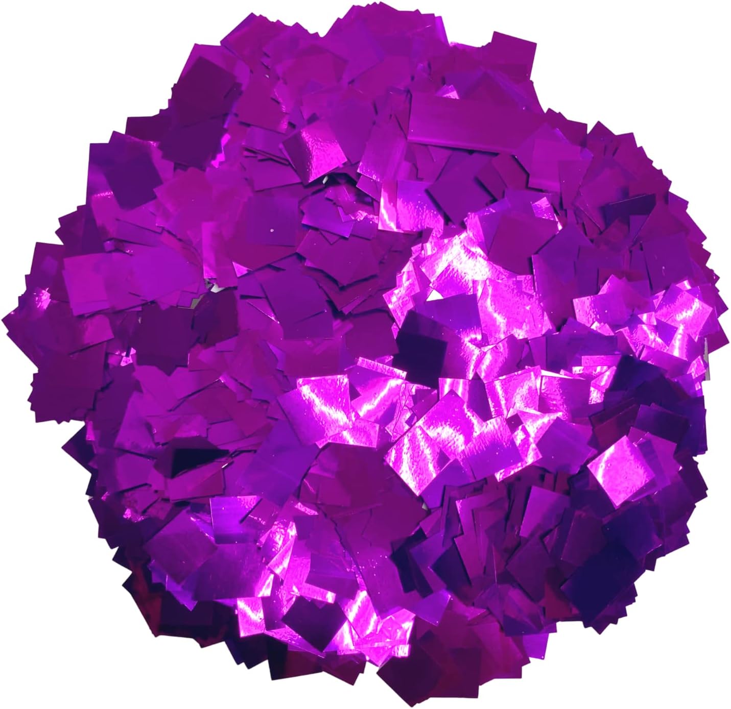 Purple Glitter Confetti-1/4" Square Premium Metallic Confetti-Decorations-Party Favors-Table Decor-Weddings