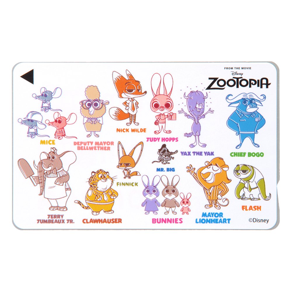 Amazon.co.jp: ステッカー ズートピア ICカード レイアウト 耐衝撃
