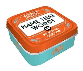 66‐⑩DWE Fun With Words/Fun and Games Amazon.com: After Dinner Amusements: Name That Word!: 50