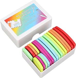 Multifunctional Knit Comb Kit with Stainless Steel Pins for Accurate Knitting Shaping, Ideal for Wool, Cotton Yarns, to Use, Sturdy and Lasting, Includes