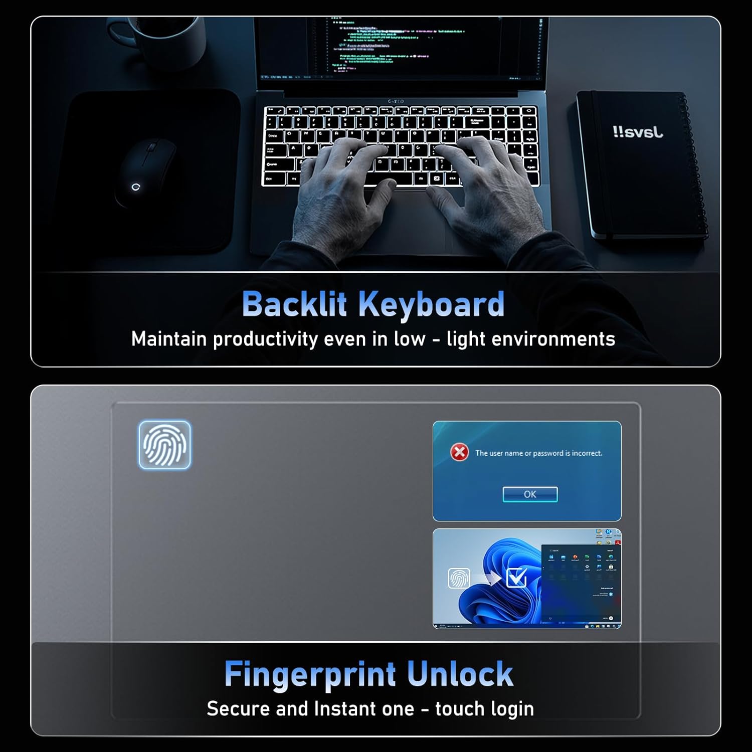 Gaming Laptop Computer, 15.6 Inch Lap Top PC Win 11 Pro 2025，i9-11900H Processor(up to 4.9Ghz), 32GB RAM 1TB SSD, 1920 * 1080 IPS Display, Backlit Keyboard, 5000mAh Battery, WiFi 6, BT5.2