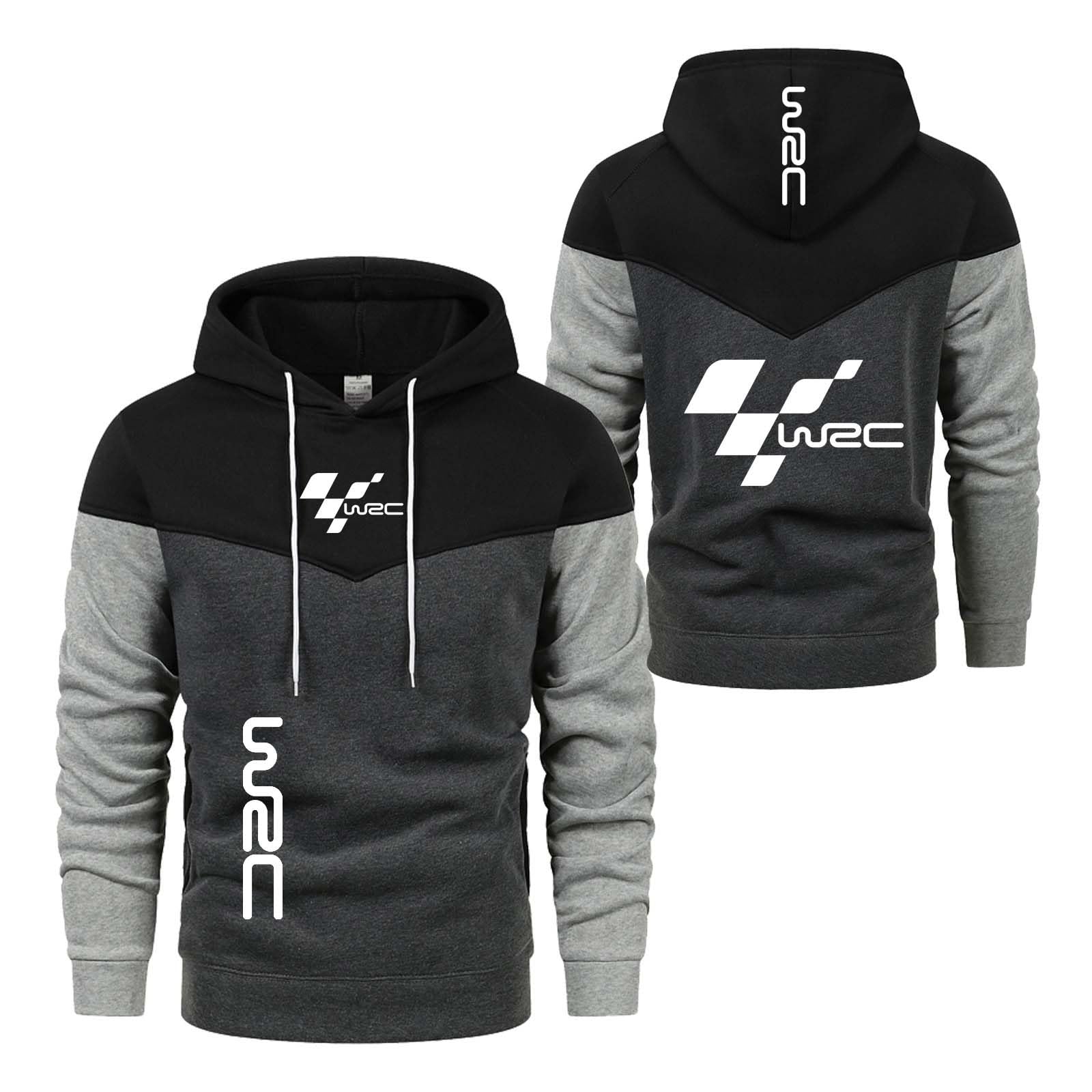 TZPTZNVF Men's Color-blocking Hoodies Jacket for W.R.C Hooded Outwear Long Sleeve Sweatshirt Spring Autumn Coats Graphic Sportswear Pullover Tops Hoody-HeiSe||x_l
