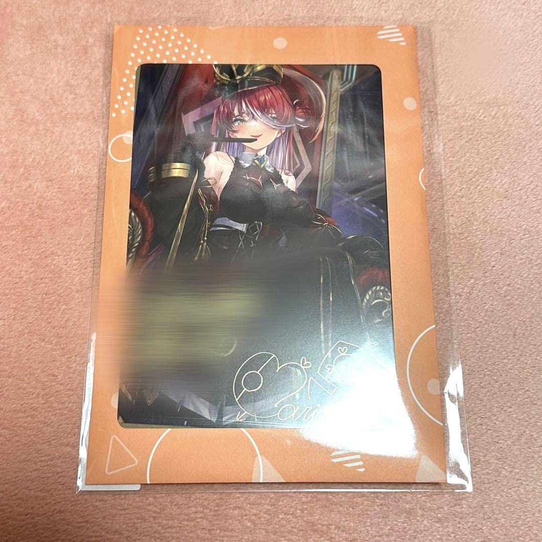 宝鐘マリン　誕生日記念2022 200万人記念 直筆サイン入り　ポストカード 最終値引 宝鐘マリン誕生日記念2022直筆メッセージ入ポスト