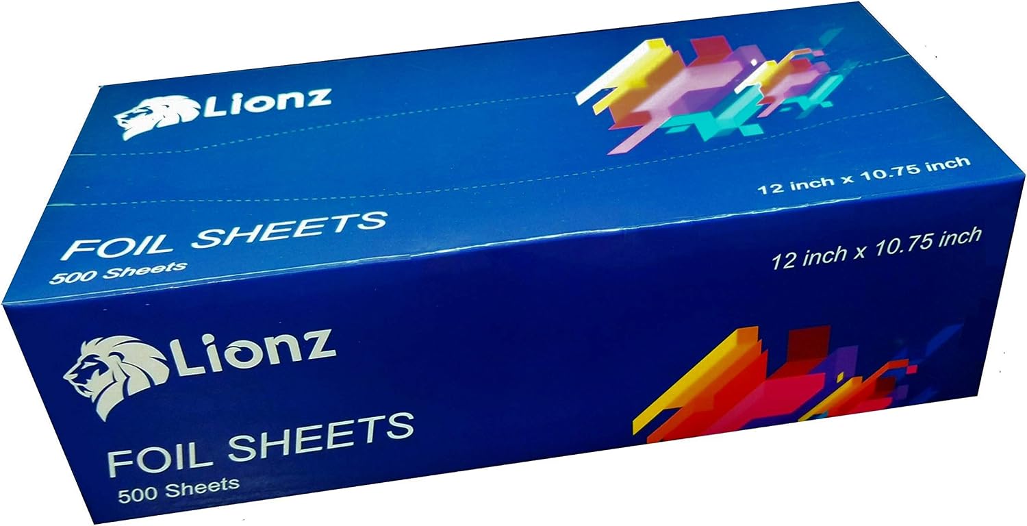 Aluminum Foil Sheets - 500 Pop Up Foil Sheets For Food MEASURING 12 X 10.75 Inches- Tinfoil Wraps For Restaurants, Delis, Catering, Food Trucks, Carts, Take Out Or At-home
