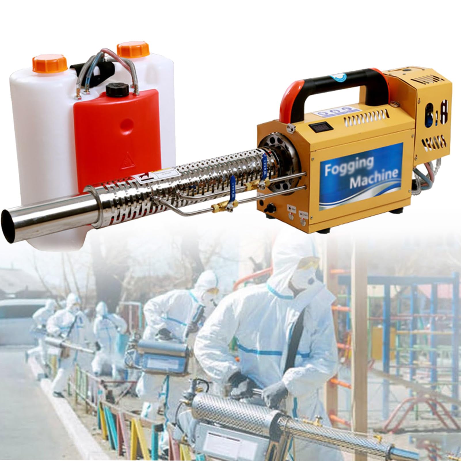 Brumisateur ULV Professionnel de 15 L, thermonébulisateur 350