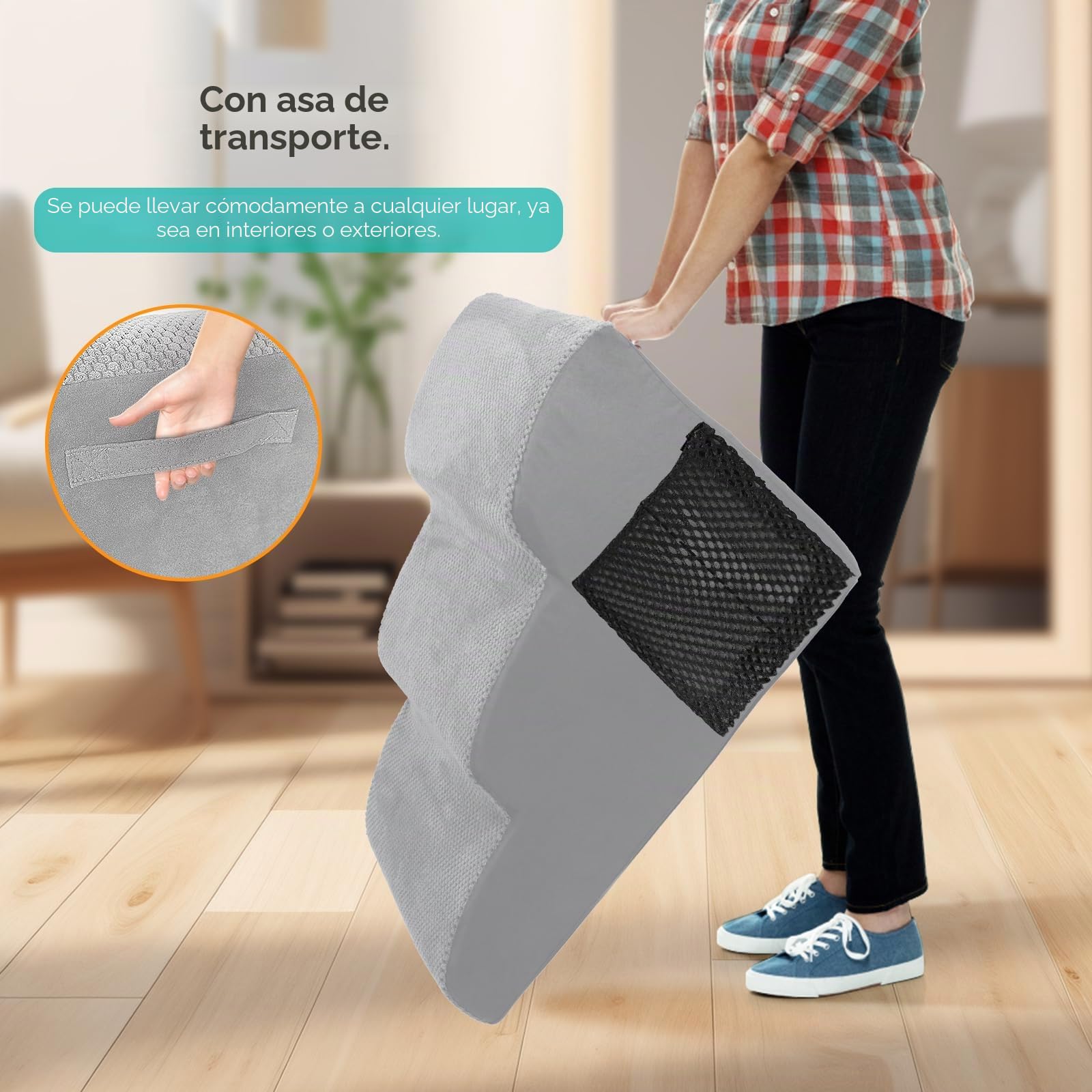 Myiosus Escalera para Perros y Gatos de 3 Peldaños, Escalera para Mascotas Pequeños, Esponja de Alta Densidad para Sofá Cama
