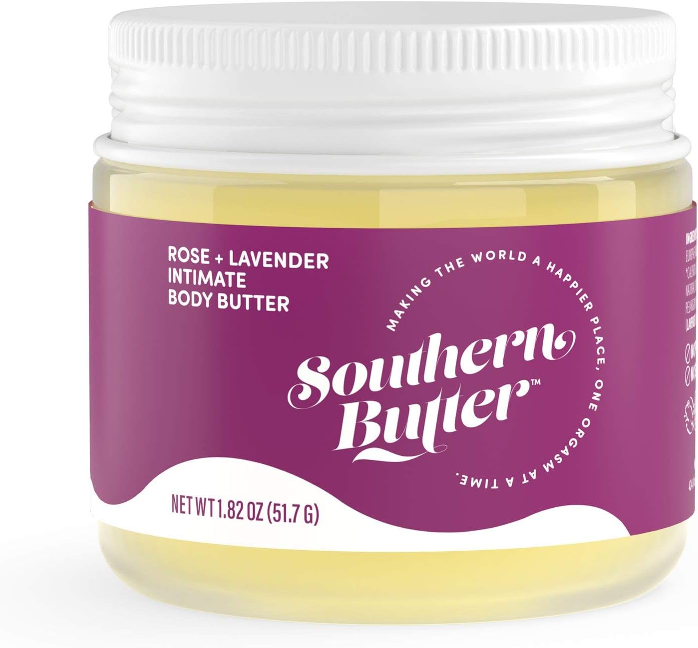 Sierra Sage Organics Body Butter and Lubricant, Rose and Lavendar, 60ml