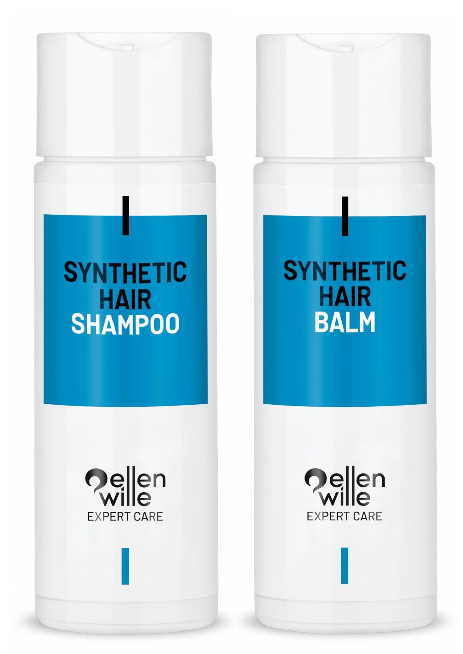 Shampoo + Balm for Hair Systems and Wigs Made of Artificial Hair