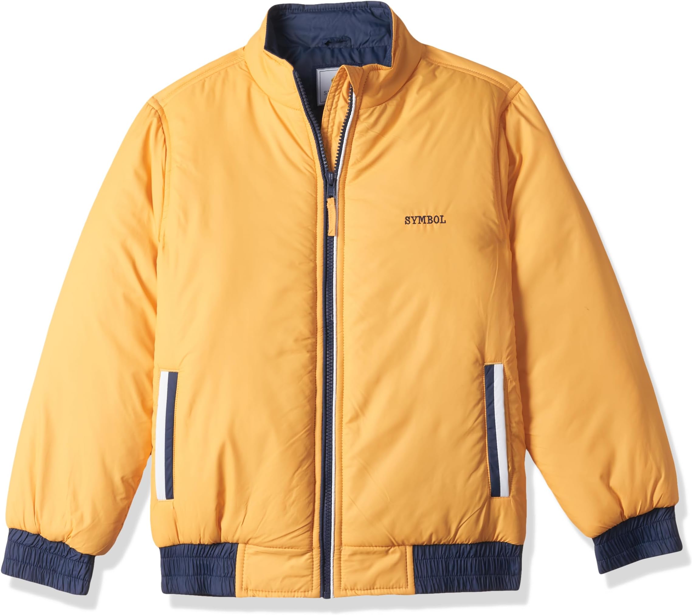 Amazon Brand - Symbol Boy's 100% Polyester Regular Jacket