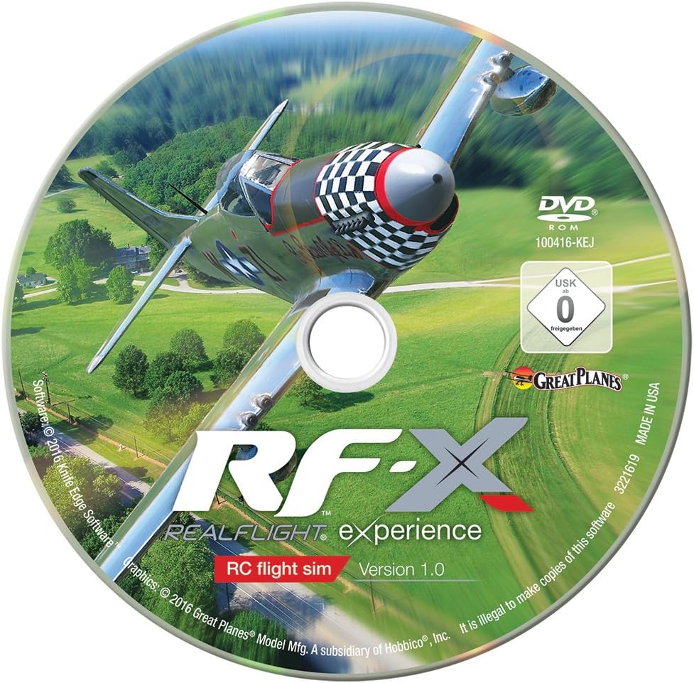 Great Planes RealFlight X Radio Controlled Flight Simulator Software