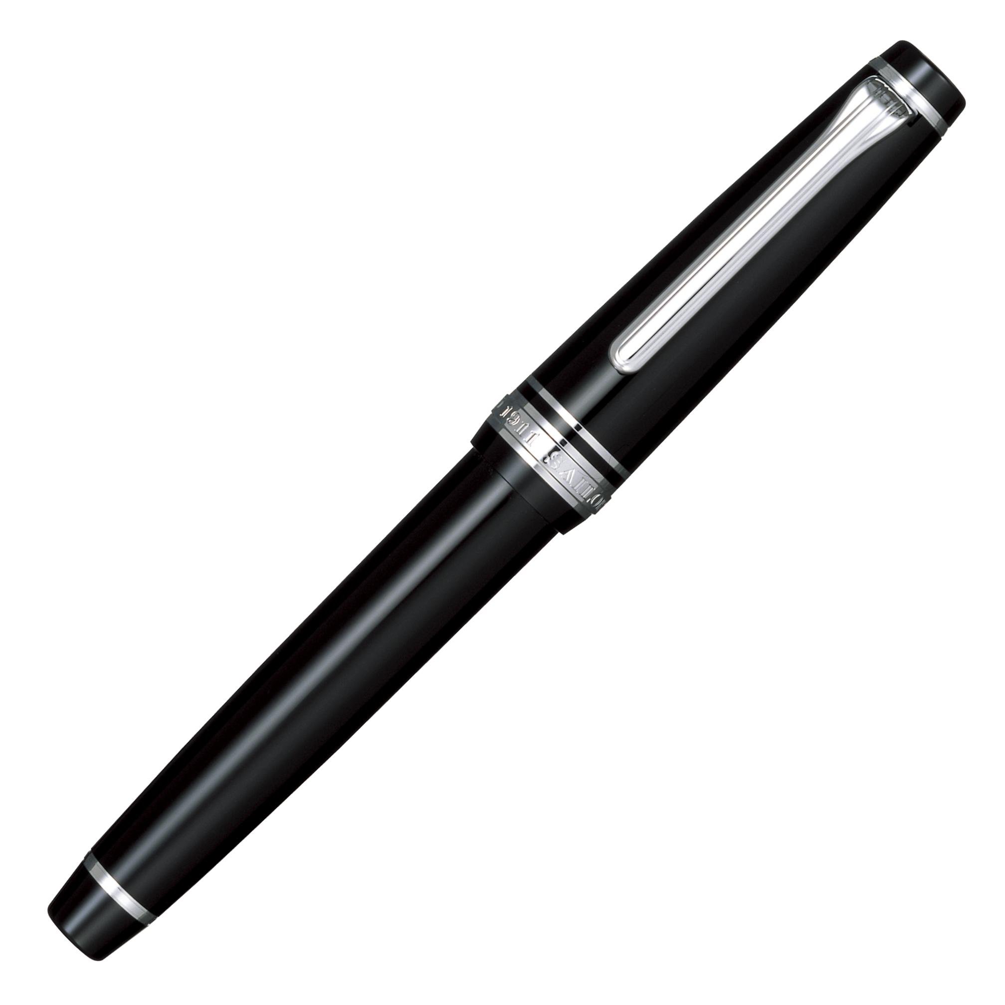 J*A様 セーラープロフェッショナルギア21Kゴールド万年筆 黒　細字F 美品 プロフェッショナルギア金 万年筆 – セーラーショップ