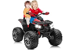 JOYRACER Electric Four Wheeler for Kids