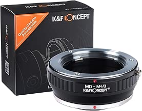 MD to M4 3 Adapter K F Concept Lens Mount Adapter for Rokkor Minolta MD MC SR Mount Lens to to Micro Four Thirds MFT 4 3 4 3 Mount Cameras for Olympus PEN Panasonic Lumix E-M10 II E-M5 II E-M1 E-M10 MD to M4 3 Adapter K F Concept Lens Mount Adapter for Rokkor Minolta MD MC SR Mount Lens to to Micro Four Thirds MFT 4 3 4 3 Mount Cameras for Olympus PEN Panasonic Lumix E-M10 II E-M5 II E-M1 E-M10