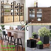 Vista 52 de Tiras de fieltro con respaldo adhesivo, tiras de fieltro adhesivas, paquete de 4 rollos de fieltro 1/2 x 60 pulgadas, cinta de fieltro beige