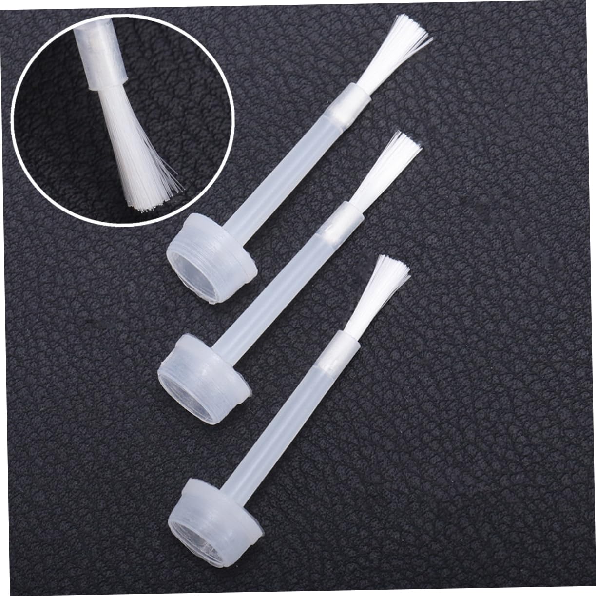Healeved 3 Set Di Spazzole Morbide Per Unghie Di Ricambio Per Manicure Per Liquidi Facile Da Usare Sul Coperchio Dellunghia 400 Pezzi*3