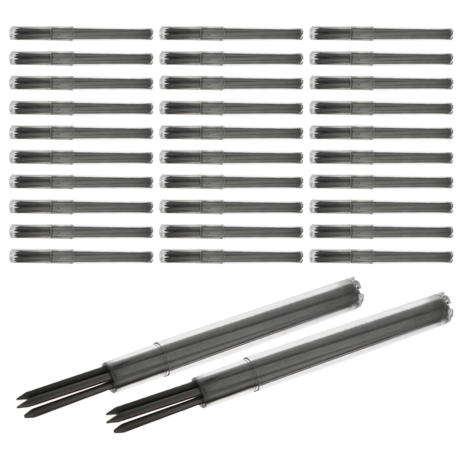 800 Unidades Puntas de Lápiz Mecánico 2.0mm Hb Color Negro Líneas Oscuras Consistentes y Resistencia a Roturas para Escritura y Dibujo Profesional