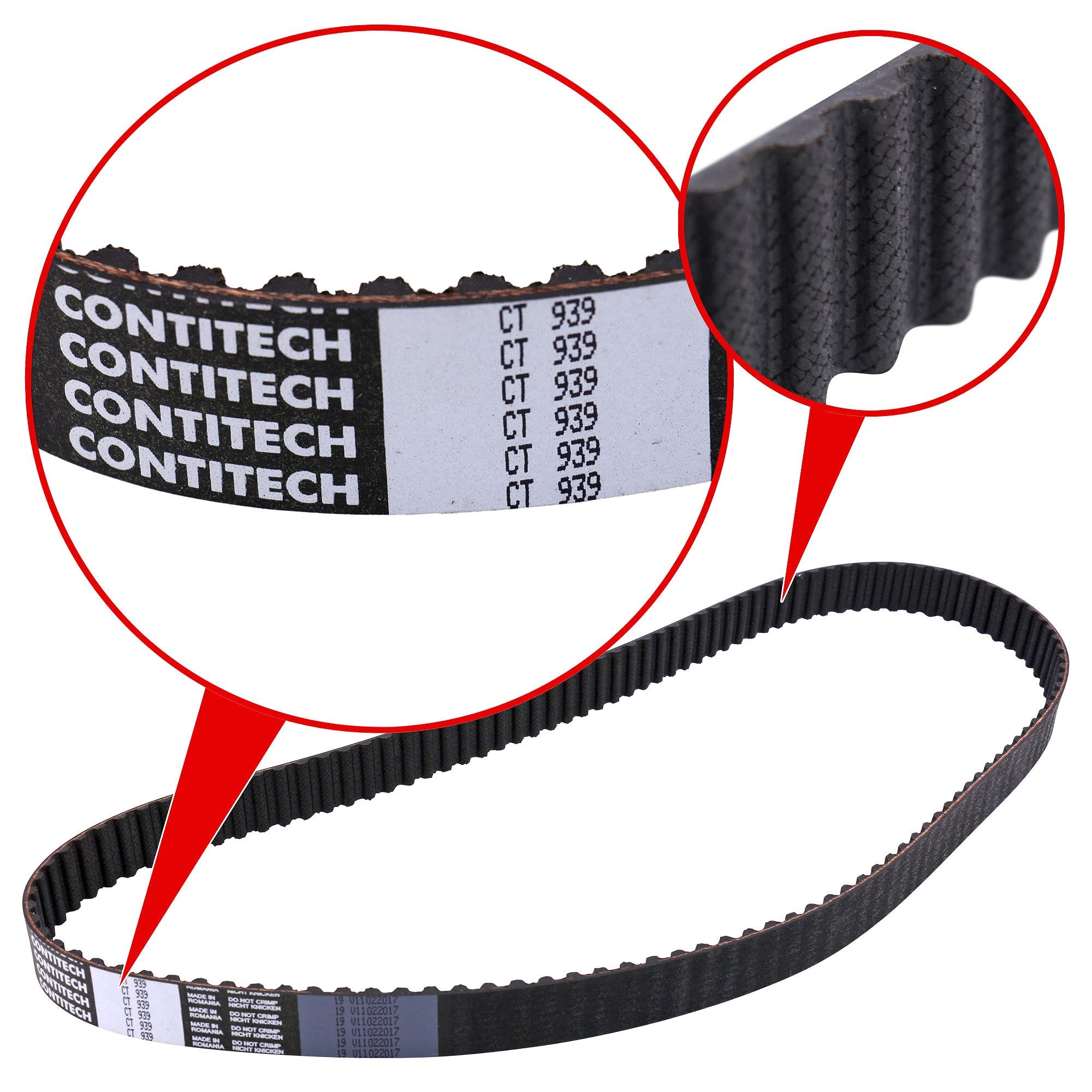 Contitech – ct939wp2 Bomba de agua con dientes Correa de distribución