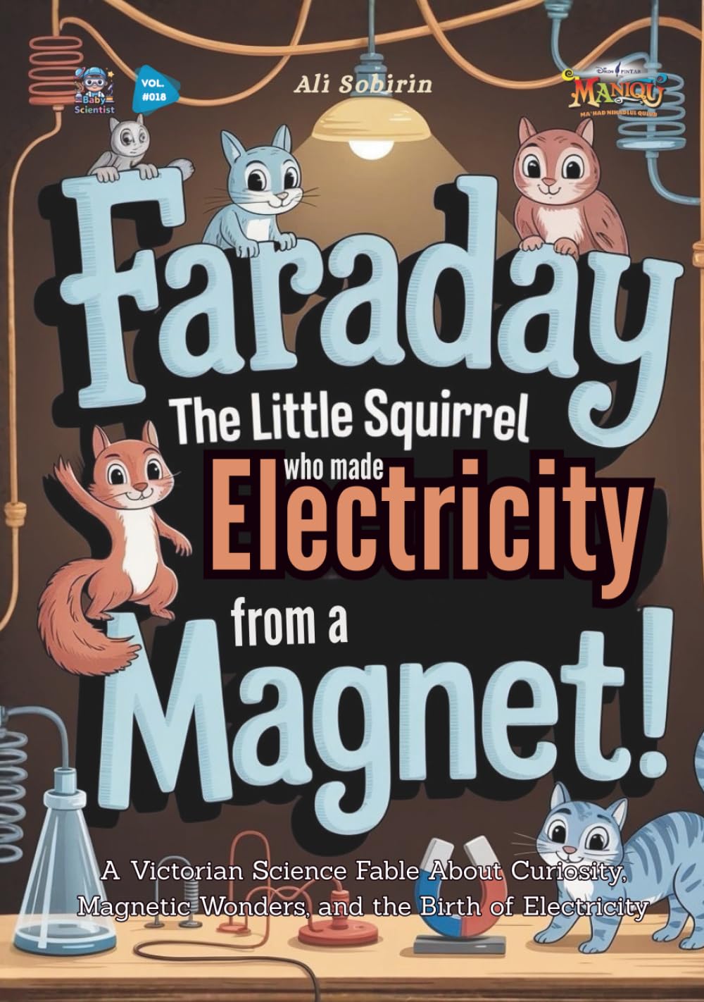 Faraday the Little Squirrel Who Made Electricity from a Magnet!: A Victorian Science Fable About Curiosity, Magnetic Wonders, and the Birth of Electricity (Baby Scientist)