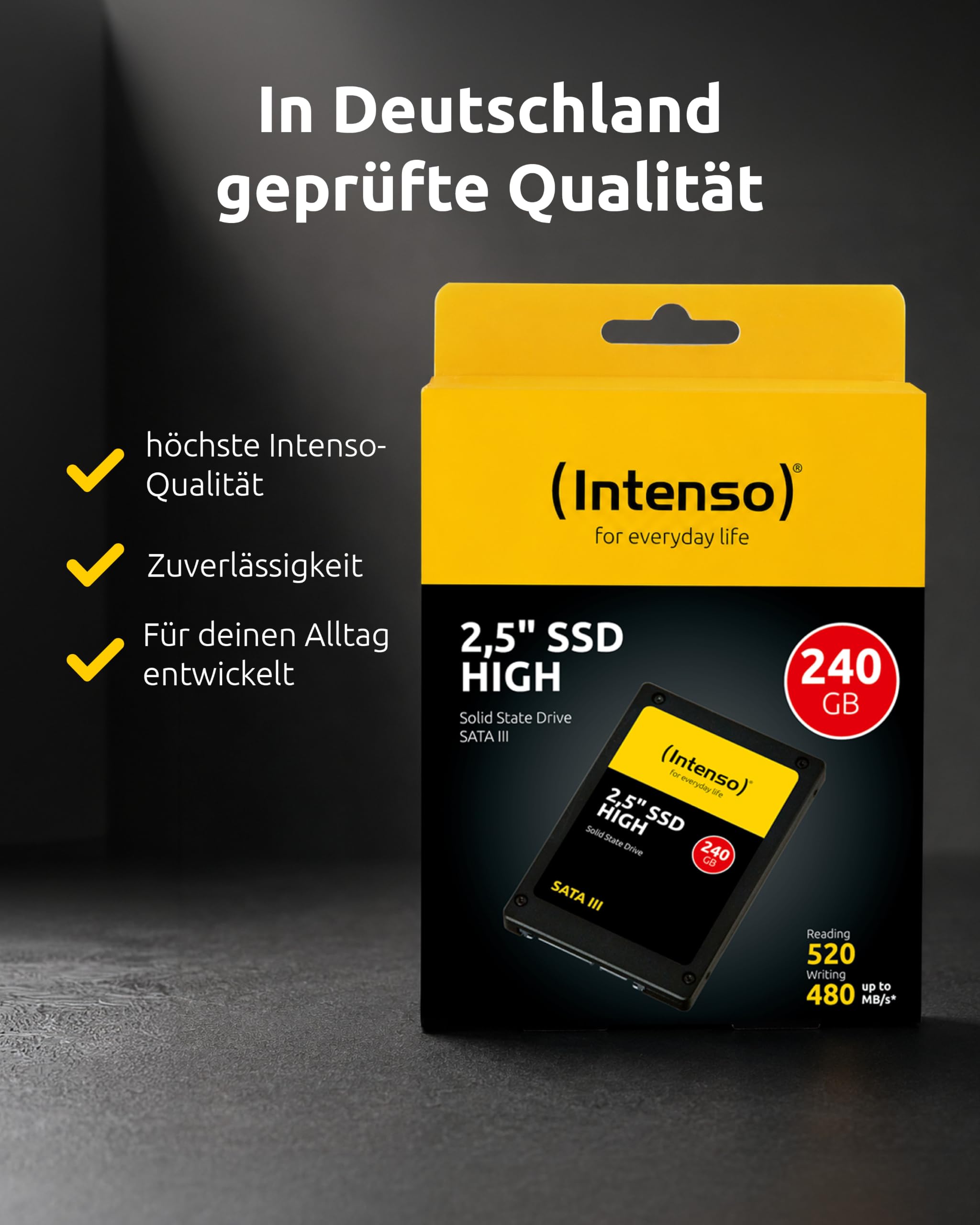 Intenso 120GB SSD - Fast & Silent Storage -7