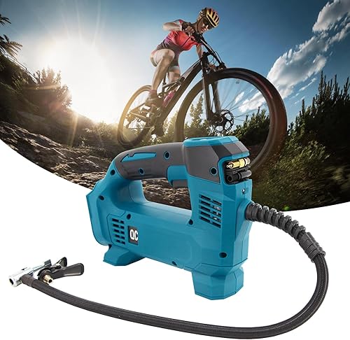 Miniatura 5 de 160PSI Portable LED Light Handheld Air Pumps with Digital Pressure Gauge for Car Motorcycles Bikes Outdoor Indoor Use Digital Display Compressor