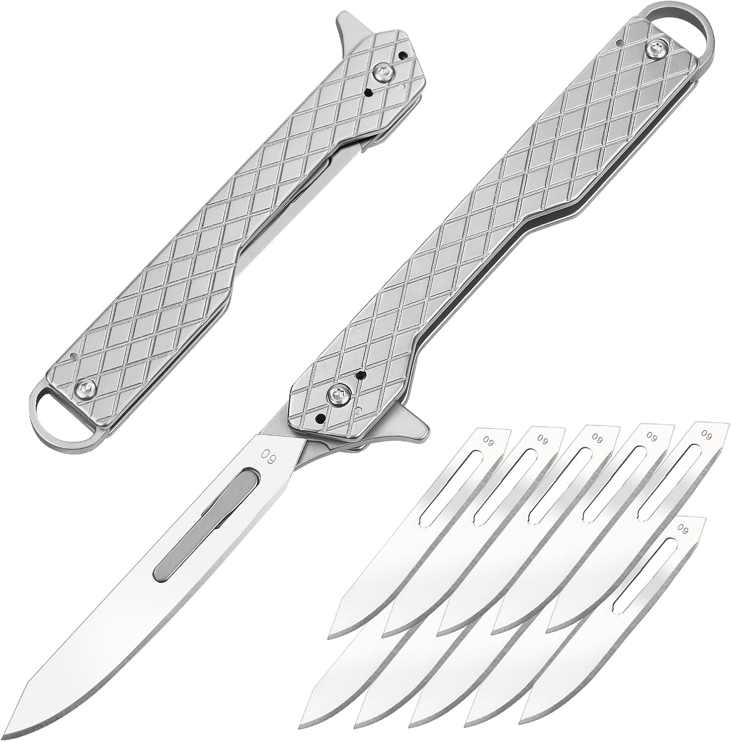 ITOKEY Folding Scalpel Knife, Pocket Knives for men